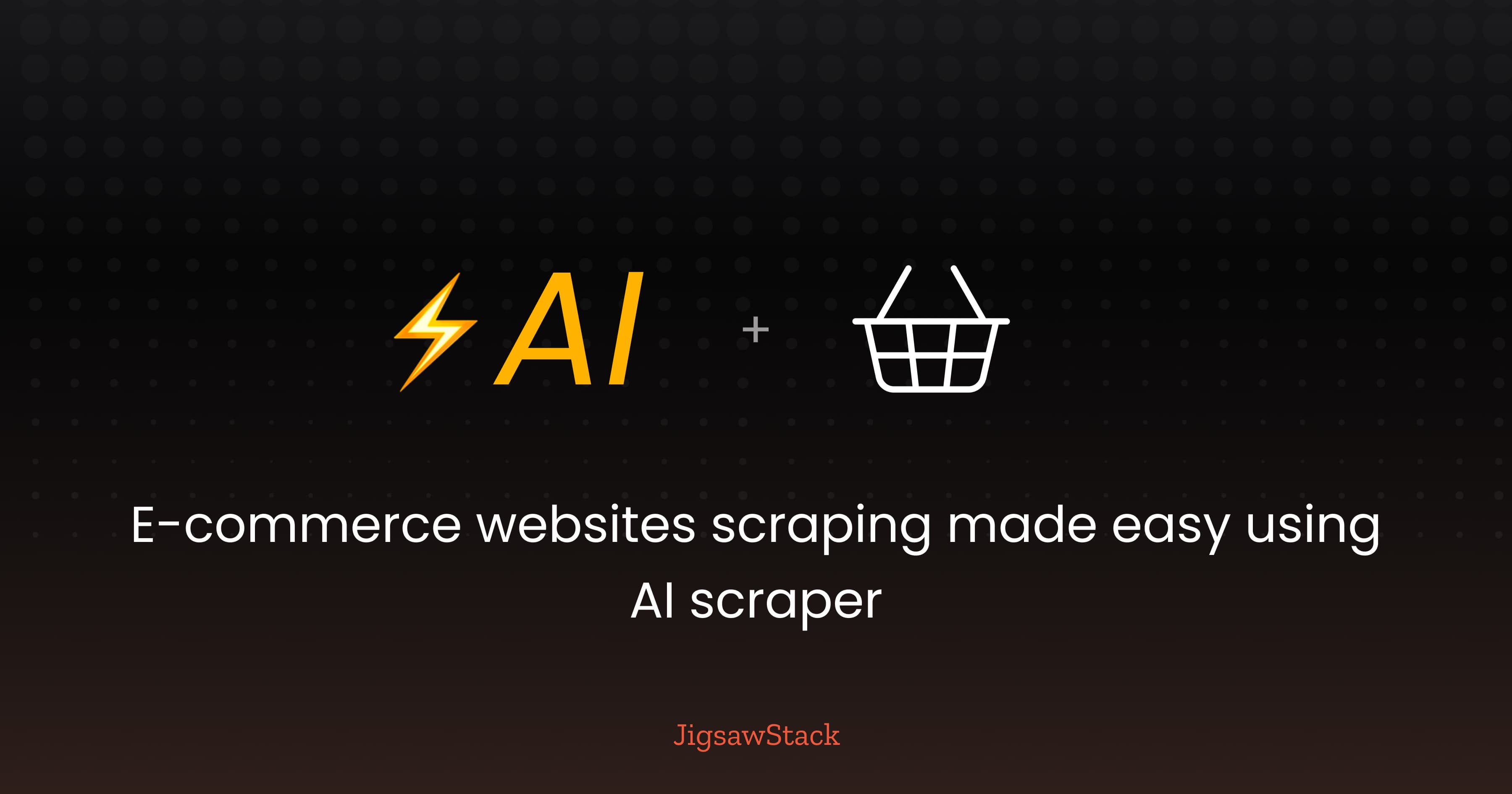 E-commerce websites scraping made easy using AI scraper